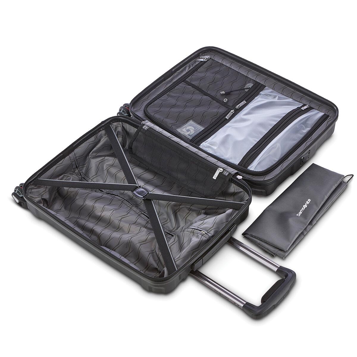 Samsonite Endure 2 Piece Hardside Luggage Set Jet Black
