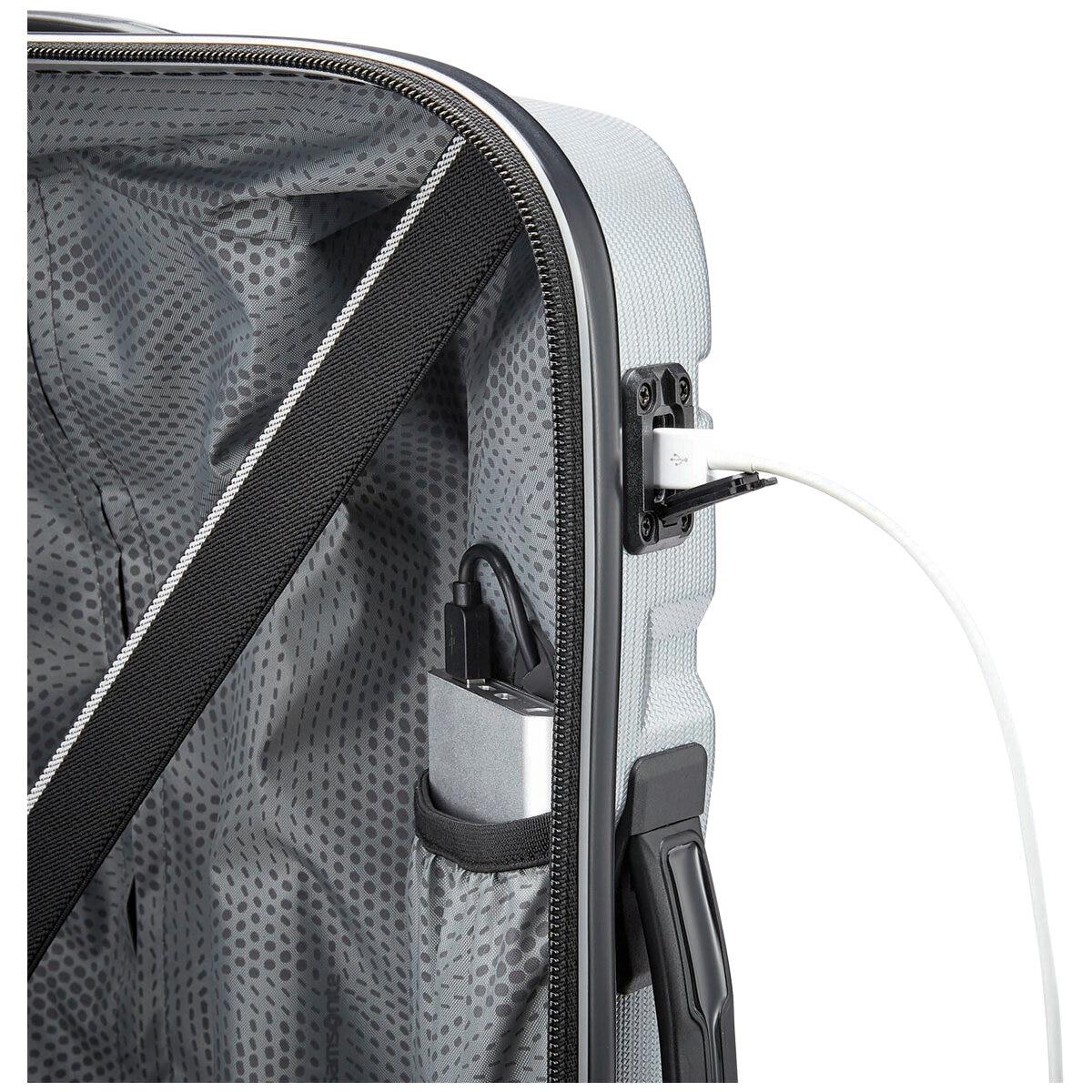 Samsonite Tech 3 Hard Case Suitcase 2 Piece 2 Piece Sliver