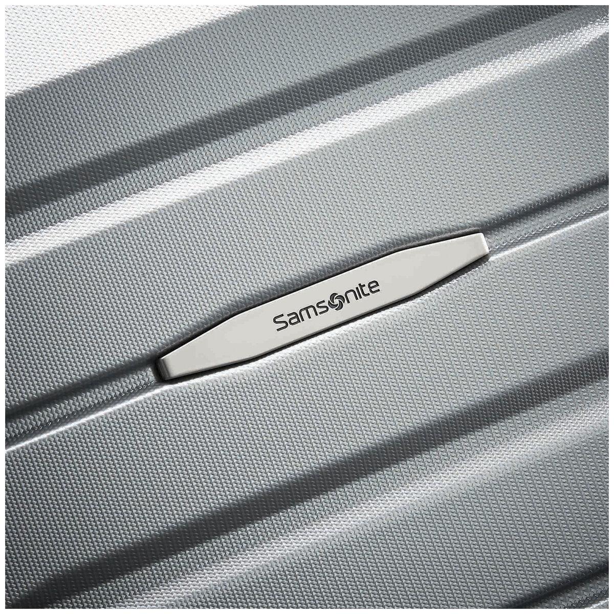 Samsonite Tech 3 Hard Case Suitcase 2 Piece 2 Piece Sliver