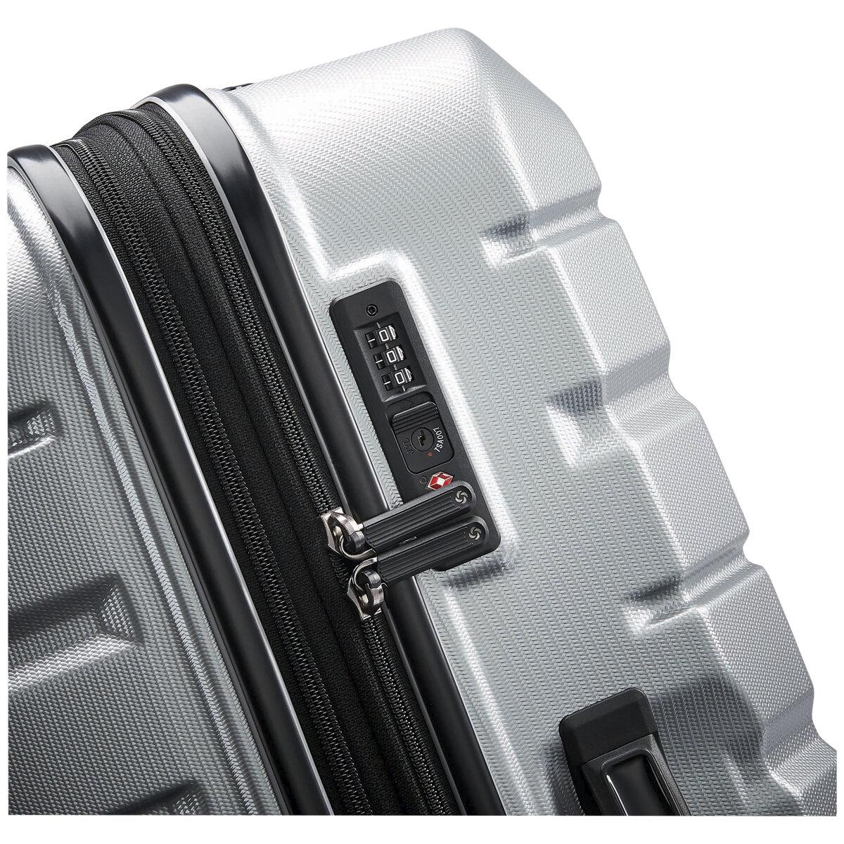 Samsonite Tech 3 Hard Case Suitcase 2 Piece 2 Piece Sliver