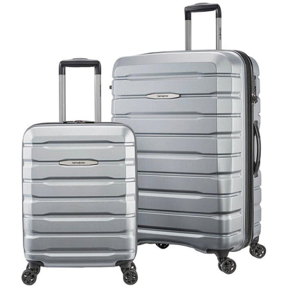Samsonite Tech 3 Hard Case Suitcase 2 Piece 2 Piece Sliver