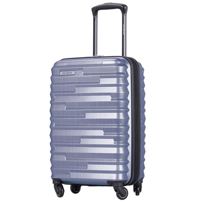 Samsonite Zipplus Carry On Luggage Silver Oxide