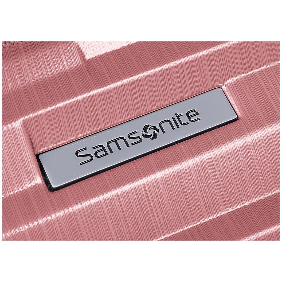 Samsonite Zipplus Carry On Luggage Rose Gold