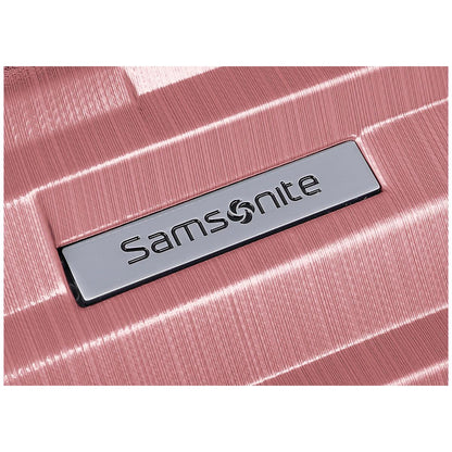 Samsonite Zipplus Carry On Luggage Rose Gold
