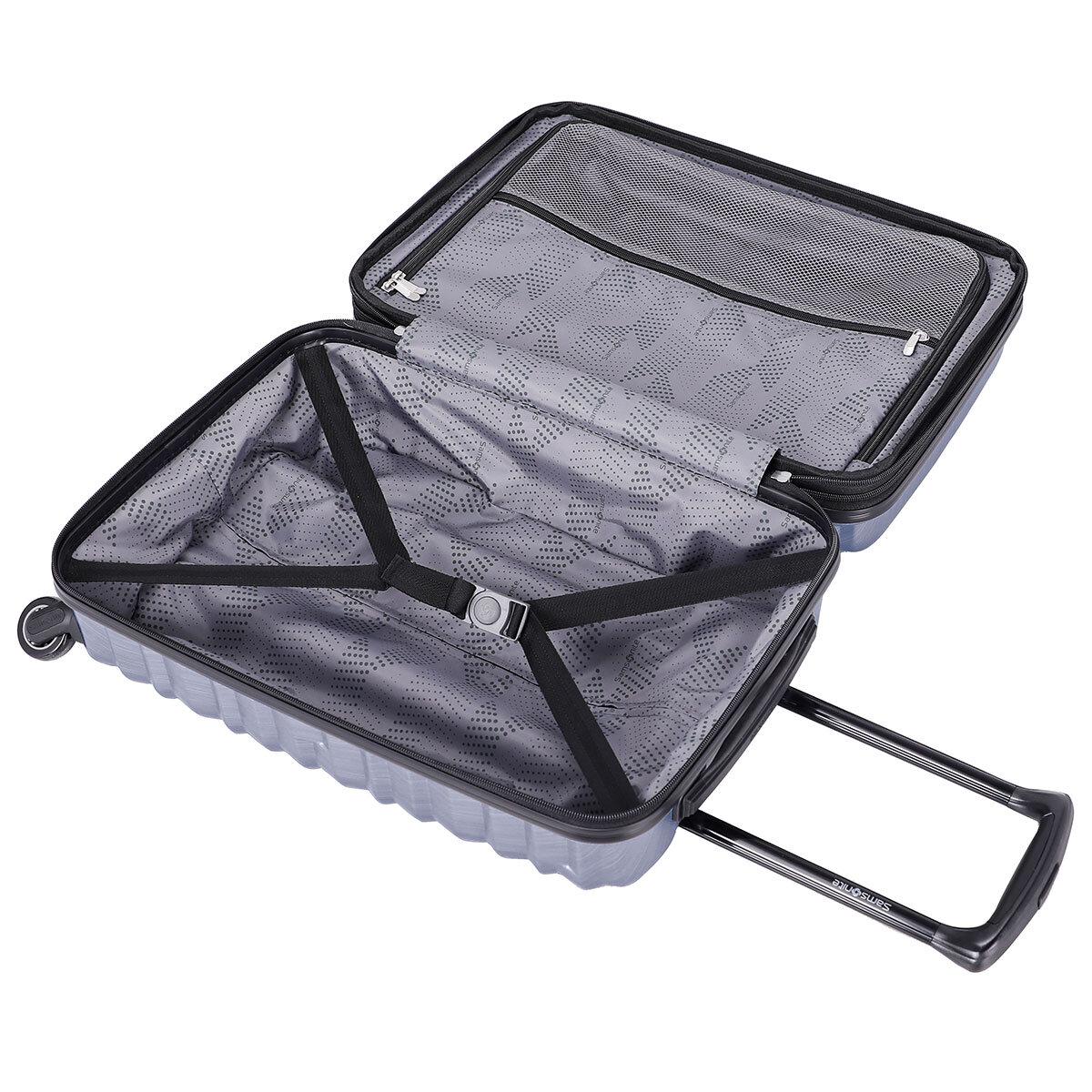 Samsonite Zipplus Carry On Luggage Blue
