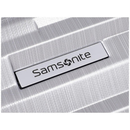Samsonite Zipplus Carry On Luggage Silver Oxide