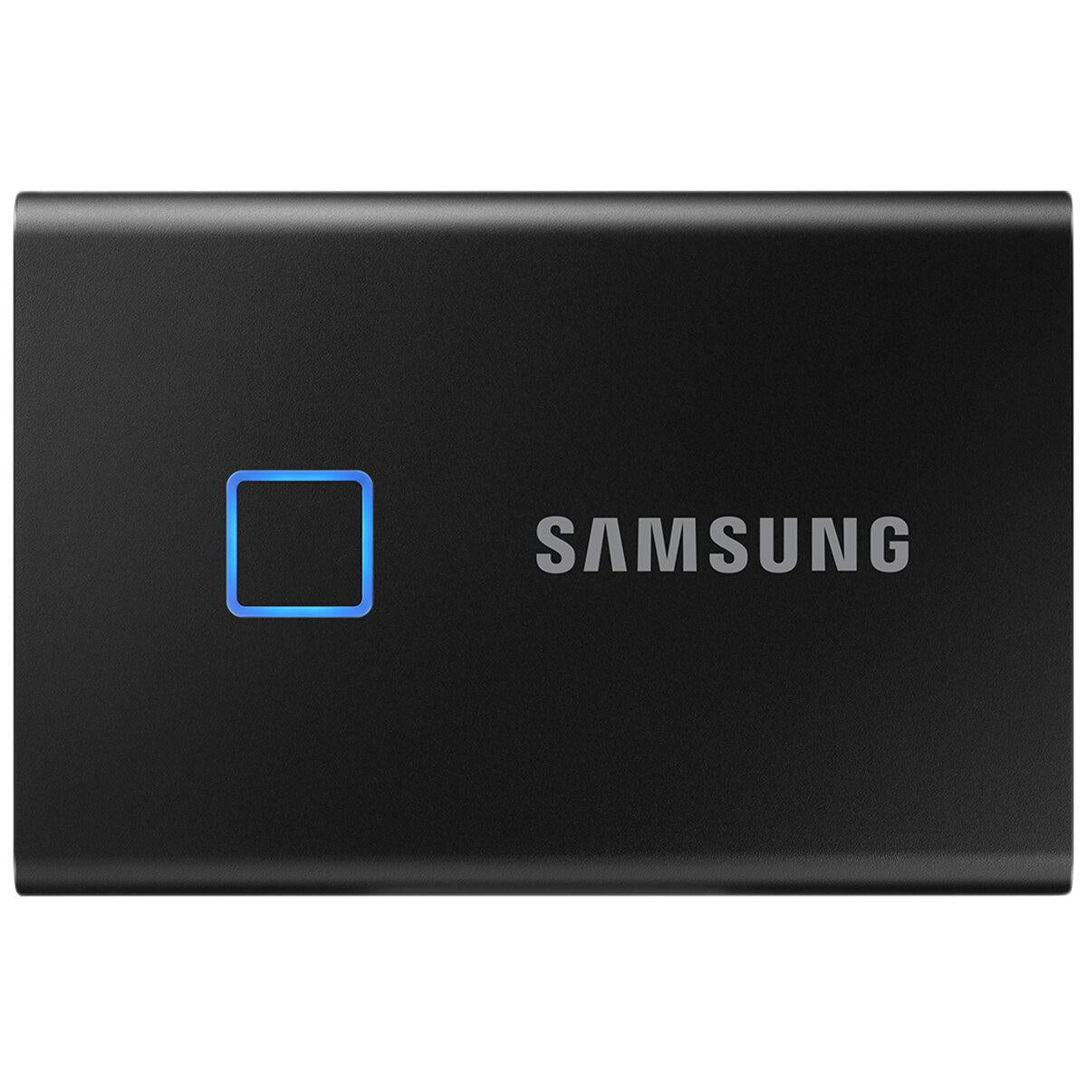 Samsung T7 Touch 1TB Portable SSD Black MU-PC1T0K/WW