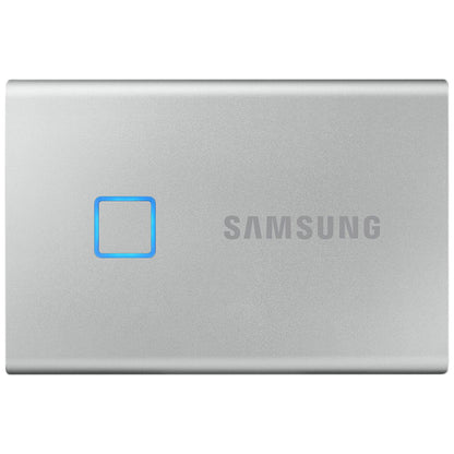 Samsung T7 Touch 1TB Portable SSD Silver MU-PC1T0S/WW