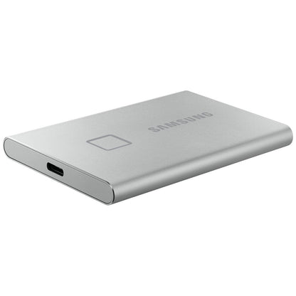 Samsung T7 Touch 1TB Portable SSD Silver MU-PC1T0S/WW