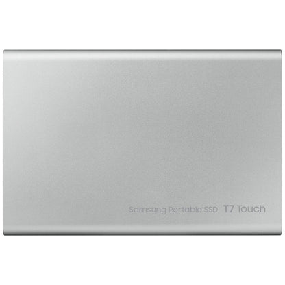 Samsung T7 Touch 1TB Portable SSD Silver MU-PC1T0S/WW