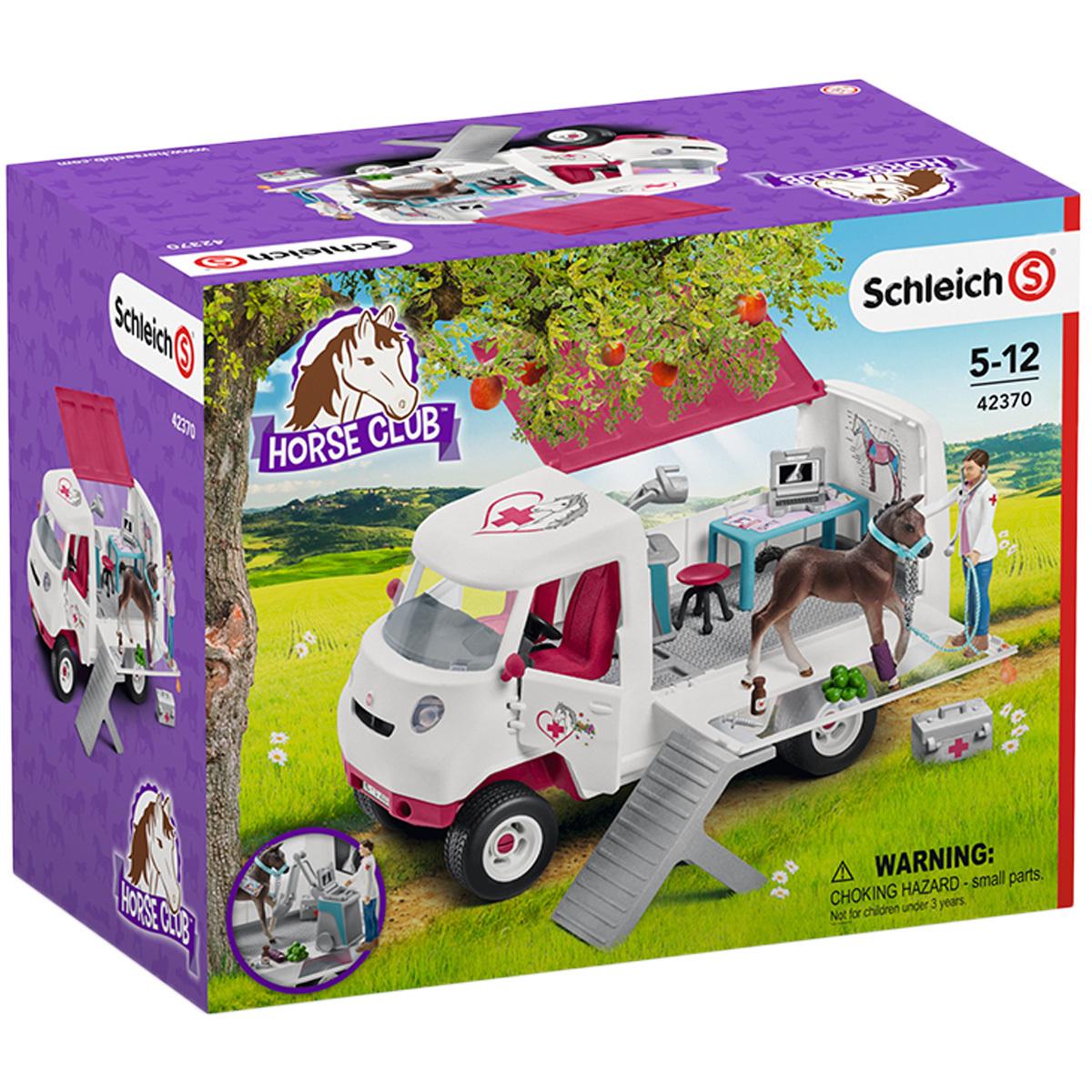 Schleich Mobile Vet With Hanoverian Foal
