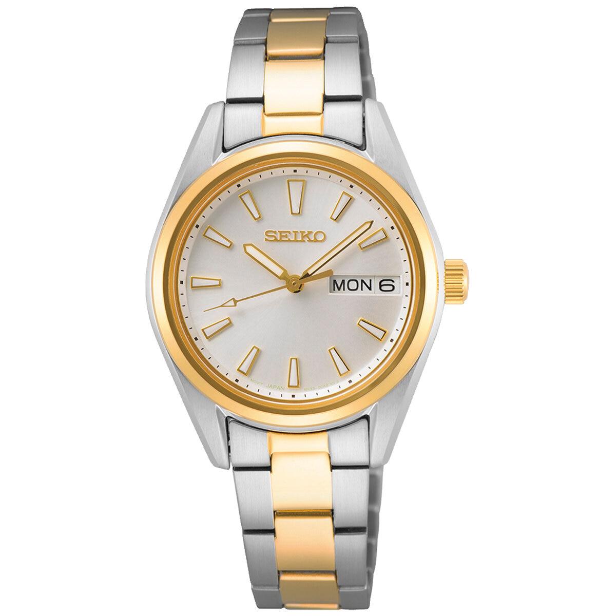 Seiko Women's Two Tone Daywear Watch SUR454P