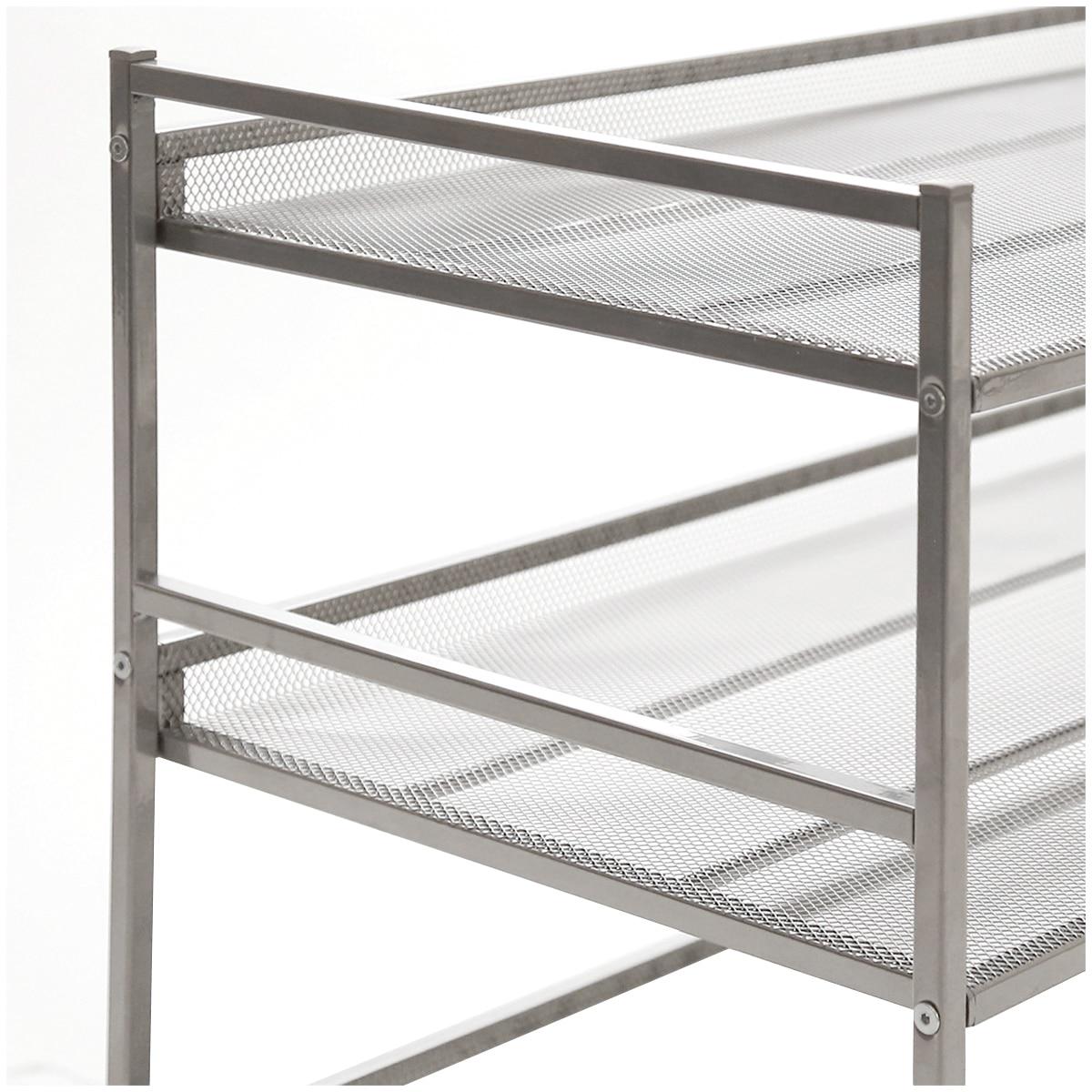 Seville Classics Shoe Rack 3 Tiers