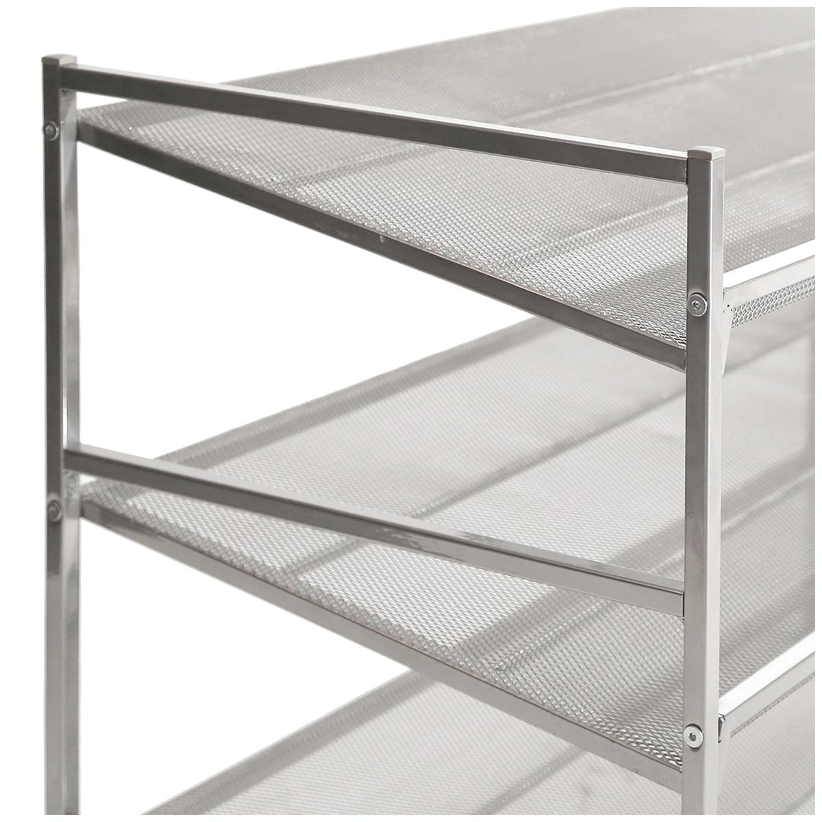 Seville Classics Shoe Rack 3 Tiers