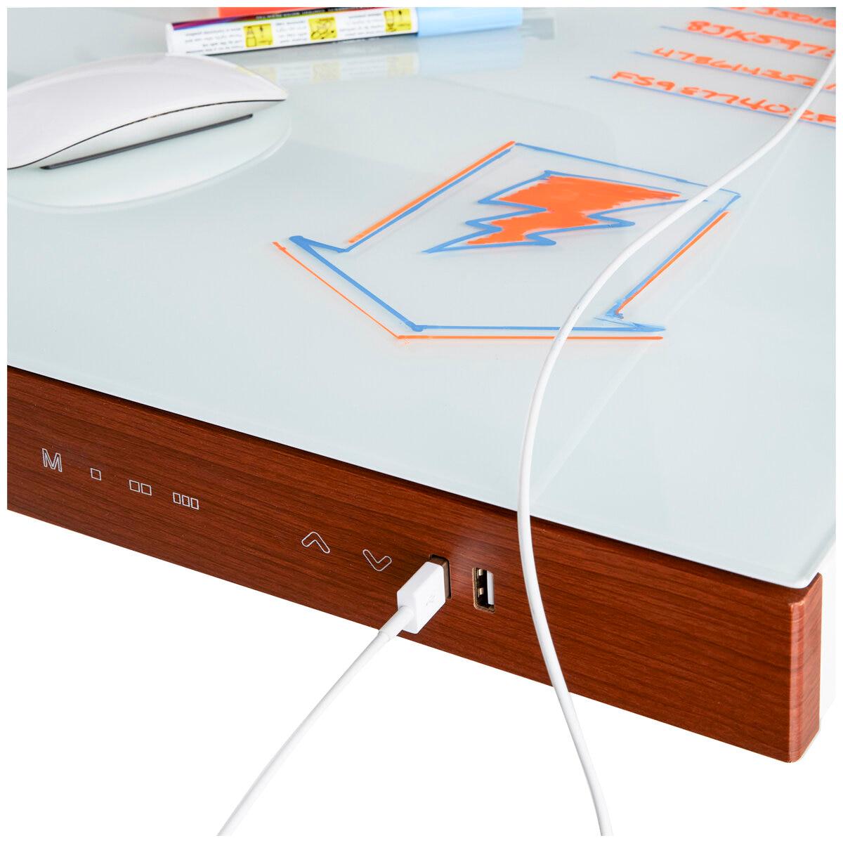 Seville Classics airLIFT Electric Height Adjustable Standing Desk