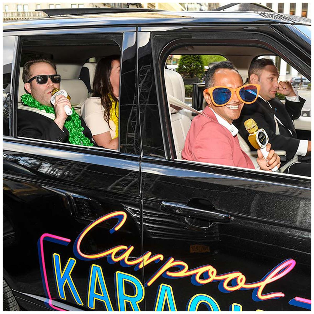 Singing Machine Carpool Karaoke Microphone
