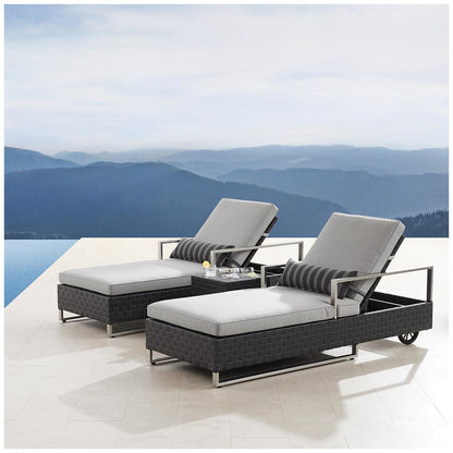 Sirio Soho Chaise Lounge 3 Piece Set