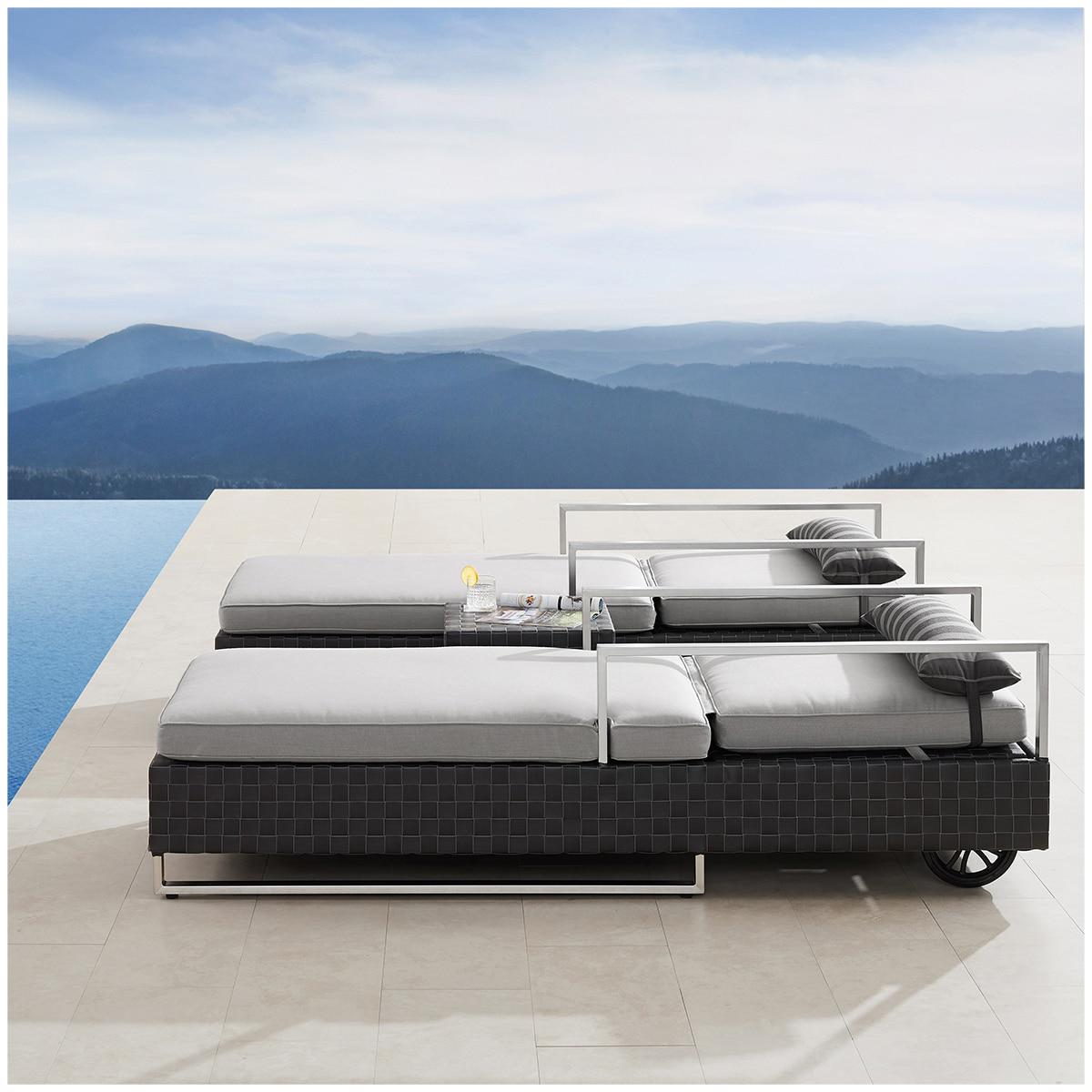 Sirio Soho Chaise Lounge 3 Piece Set