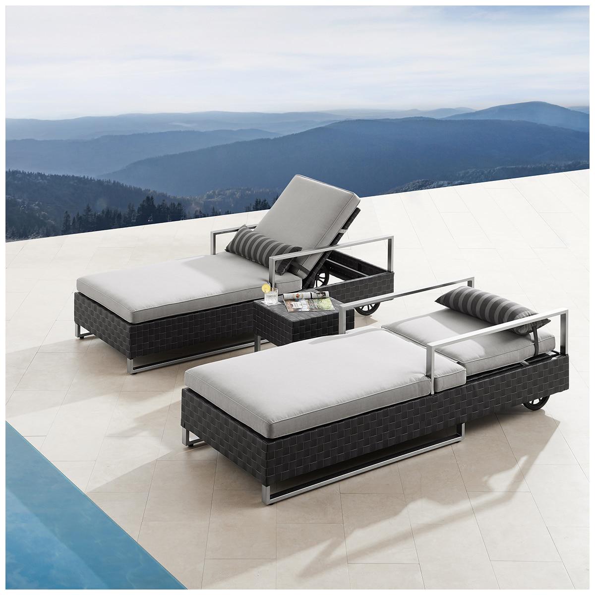 Sirio Soho Chaise Lounge 3 Piece Set