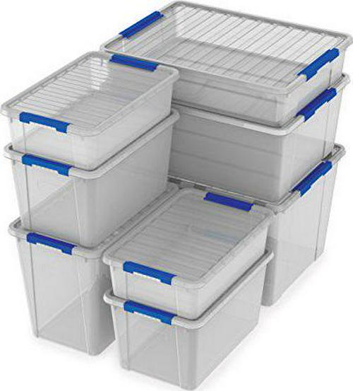 Sistema Storage Organiser 60L - Clear