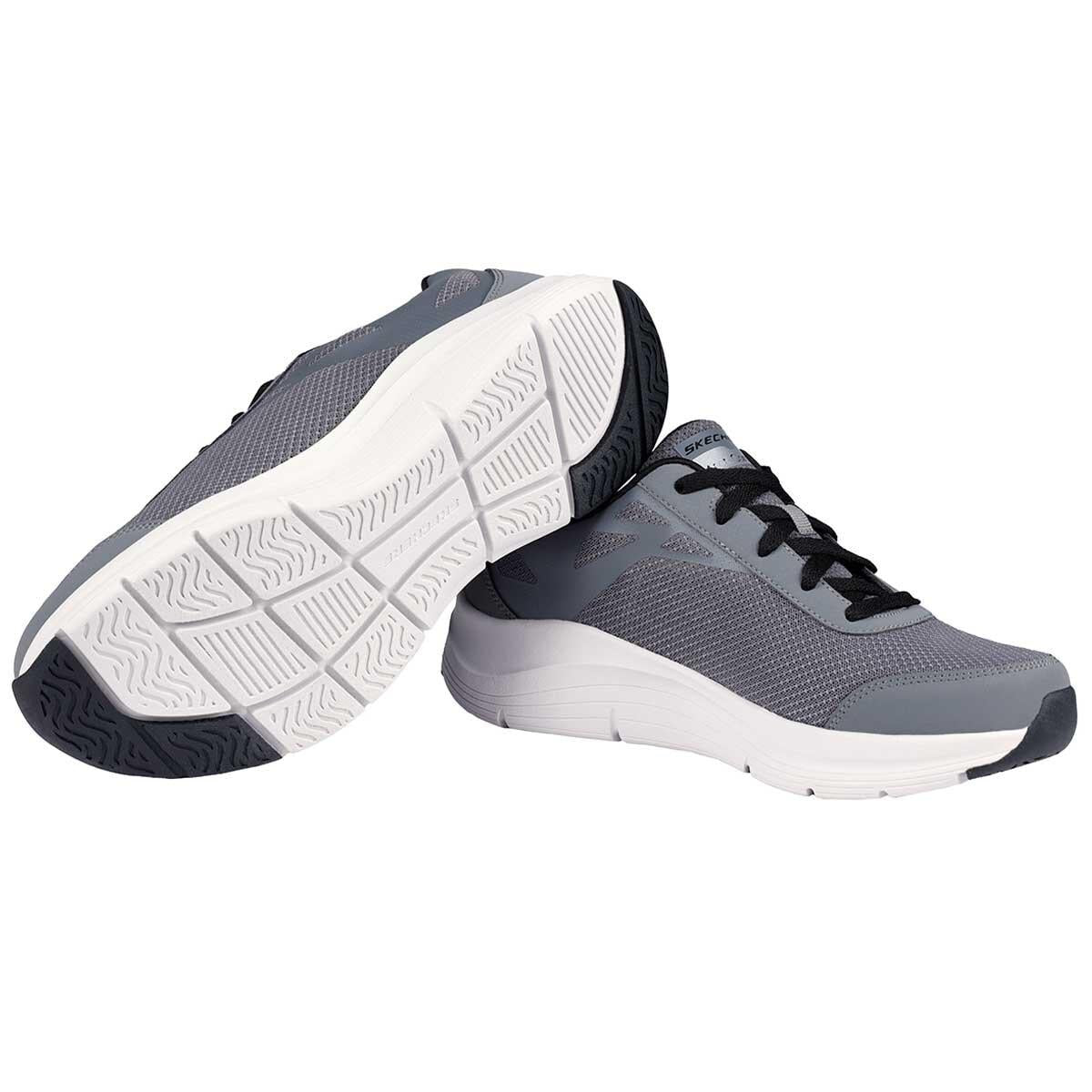 Skechers Men's Arch Comfort Shoe Grey
