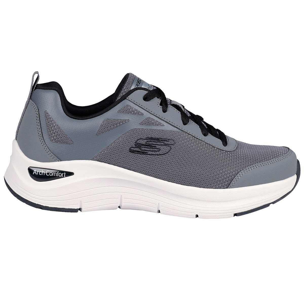 Skechers Men's Arch Comfort Shoe Grey