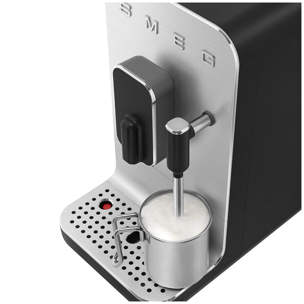 Smeg Bean To Cup With Steam Wand Coffee Machine BCC12BLMAU