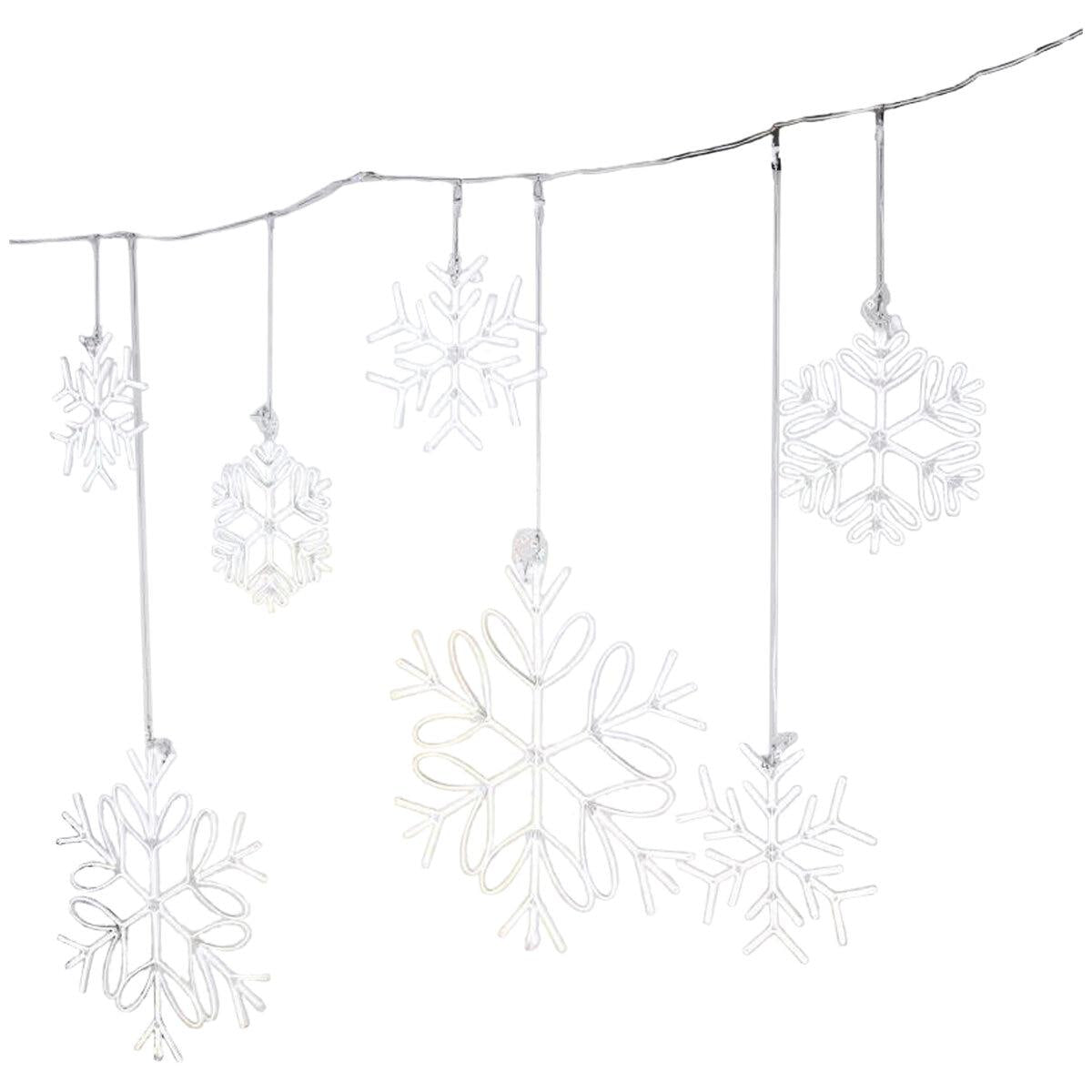 Snowflake Lights 7 Piece