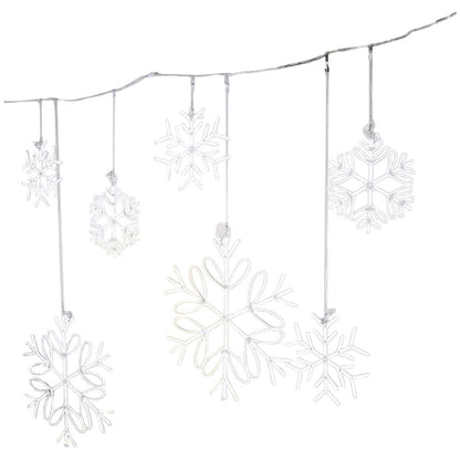Snowflake Lights 7 Piece