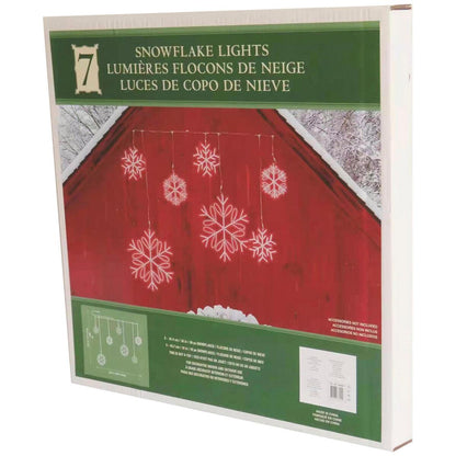 Snowflake Lights 7 Piece
