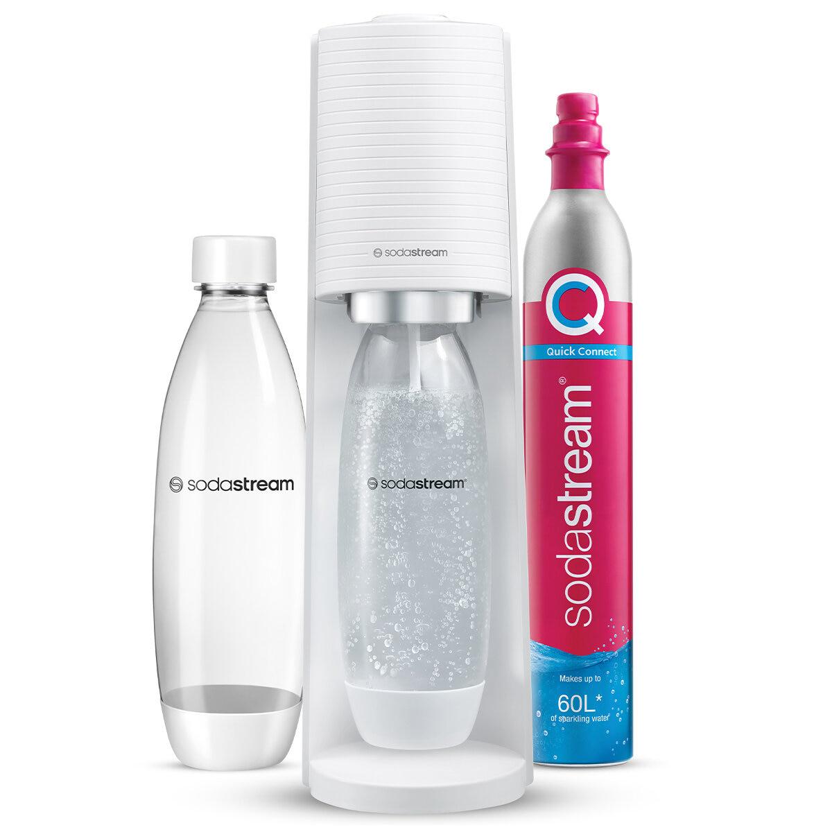 SodaStream Terra Sparkling Water Maker Value Pack White 1012812611