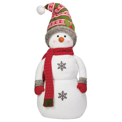 Soft Sculpture Snowman 1.2M Stocking Cap