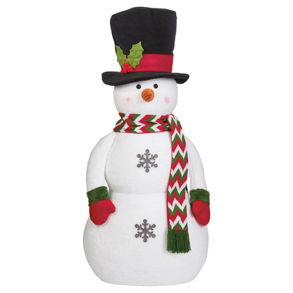 Soft Sculpture Snowman 1.2M Stocking Cap