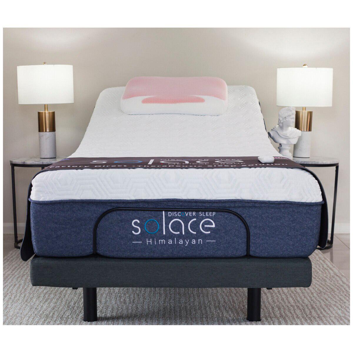 Solace Himalayan Mattress With Better Sleep Adjustable King Single Base