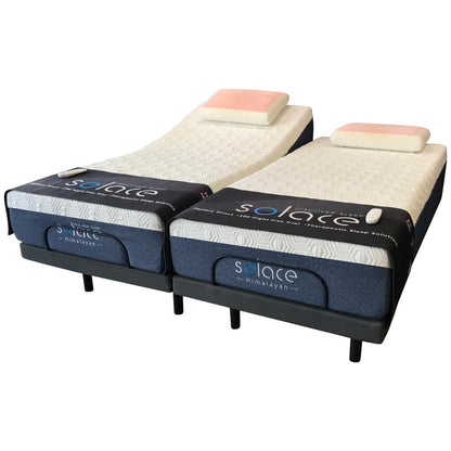 Solace Himalayan Mattress with Better Sleep Adjustable Base Split King