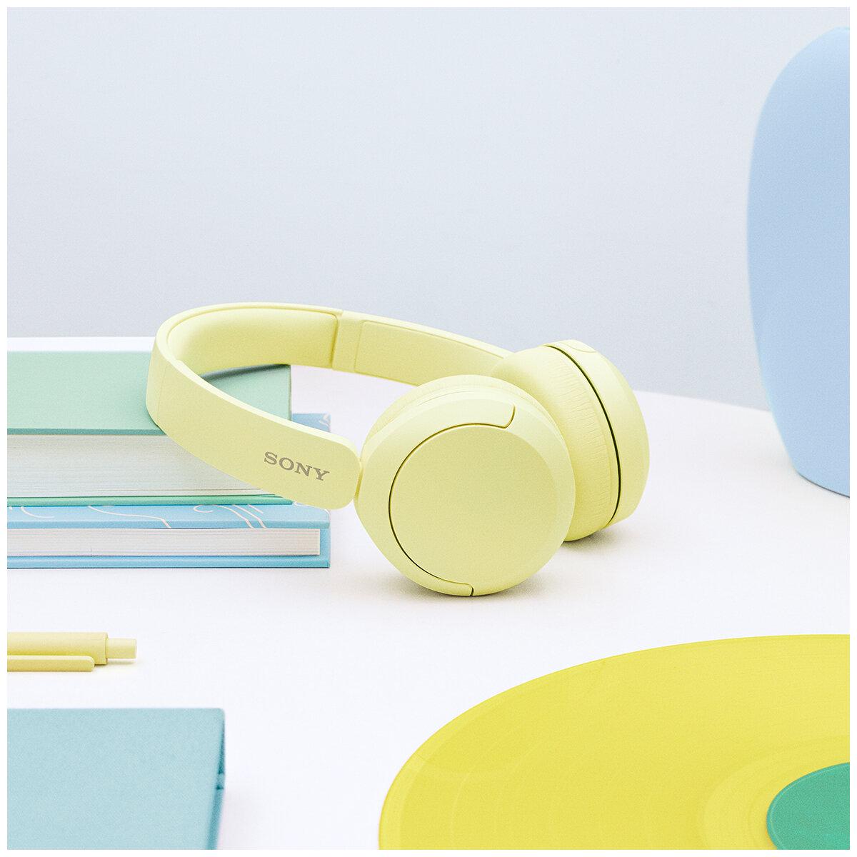 Sony Wireless Headphones Yellow WH-CH520Y