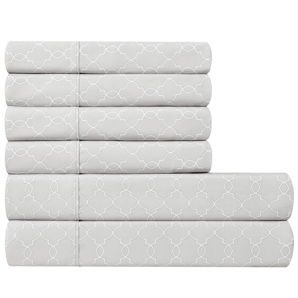 South Point Home Fashion Poly Flannel King Sheet Set 6 Piece Mcbeel Ironwork