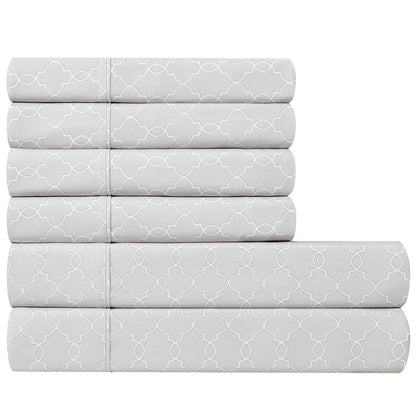 South Point Home Fashion Poly Flannel King Sheet Set 6 Piece Mcbeel Ironwork