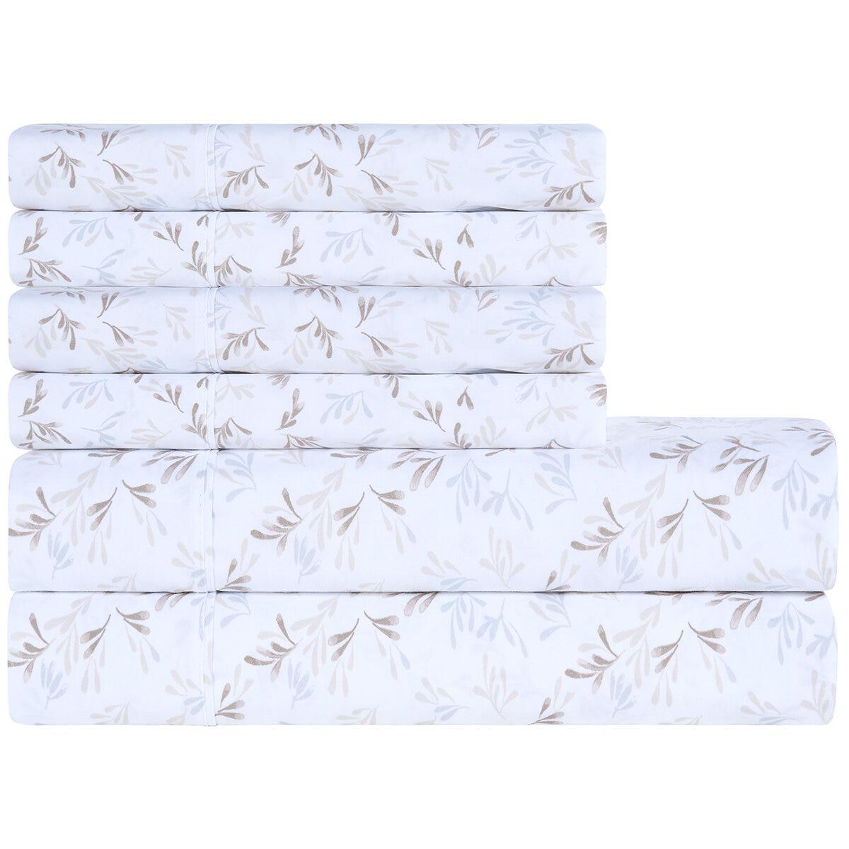 Southpoint Sheet Set Queen 6 Piece Tattersall Blue