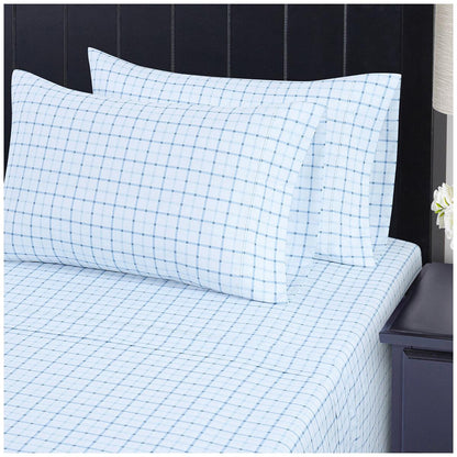 Southpoint Sheet Set King 6 Piece Square Dash Stripe