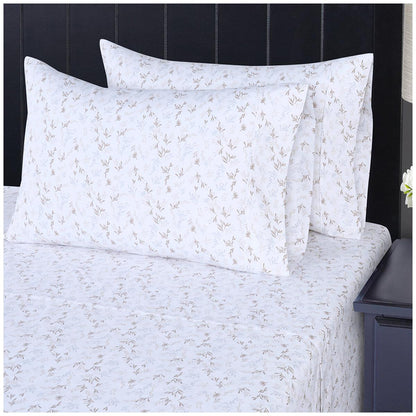 Southpoint Sheet Set King 6 Piece Zephyr Trellis Blue