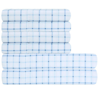 Southpoint Sheet Set Queen 6 Piece Silver Grey