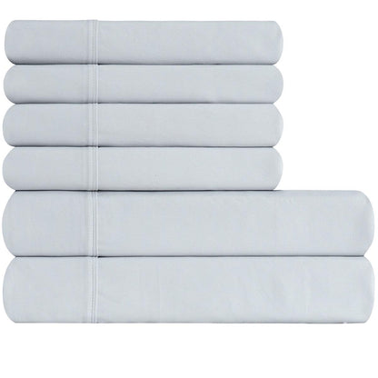 Southpoint Sheet Set Queen 6 Piece Sketch Trellis Grey