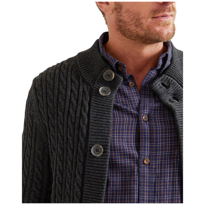 Sportscraft Men's Cardigan Charcoal