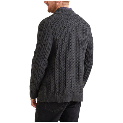 Sportscraft Men's Cardigan Charcoal