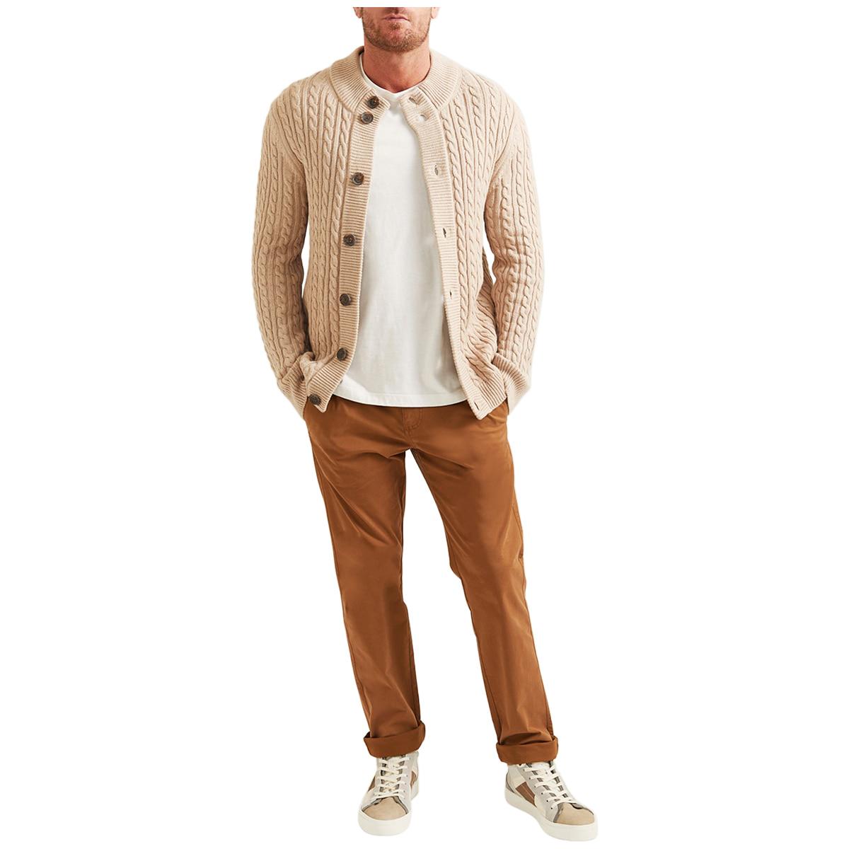 Sportscraft Men's Cardigan Oat
