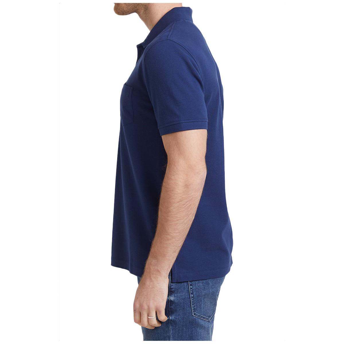 Sportscraft Men's Cotton Polo Shirt Indigo