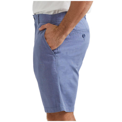 Sportscraft Men's Textured Shorts Blue Stone