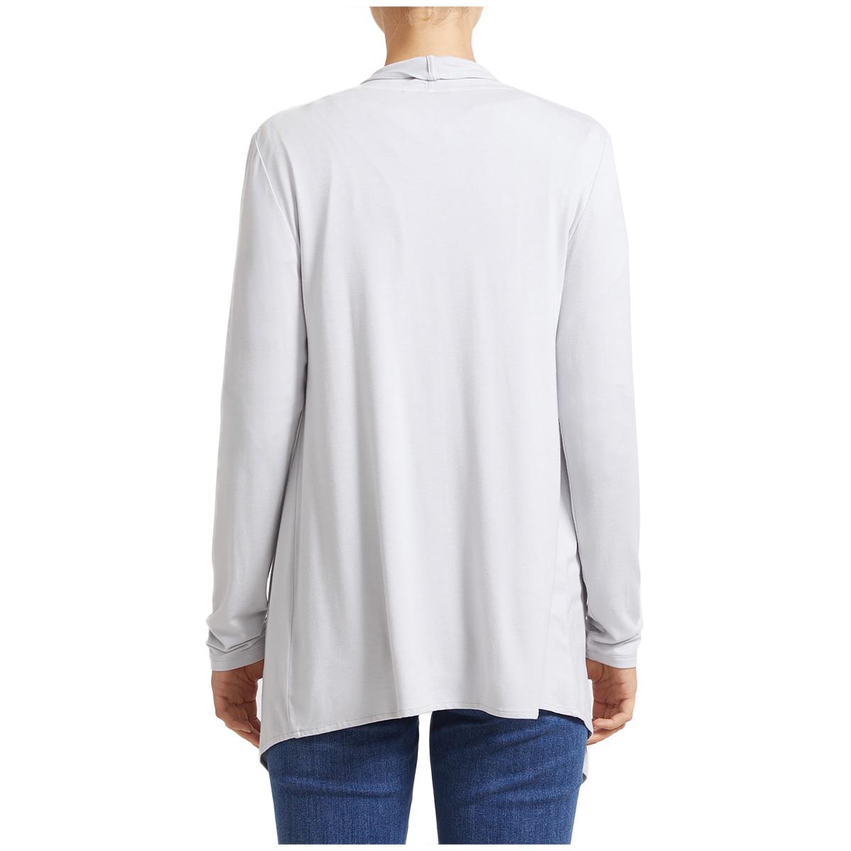 Sportscraft Women's Drape Cardigan Grey