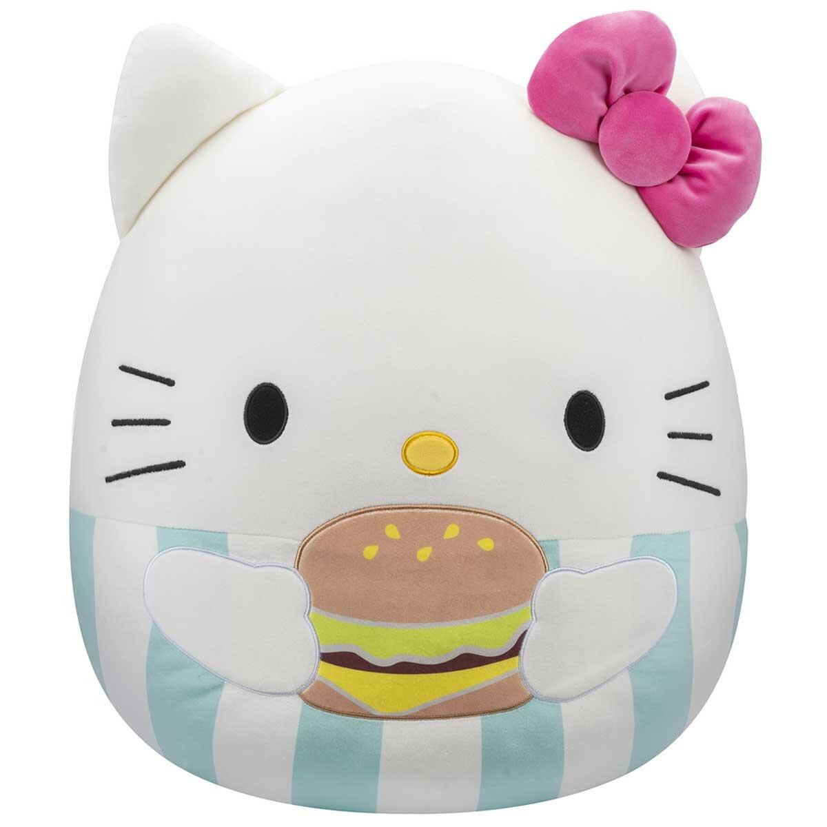 Squishmallows Sanrio Soft Toy 50.8cm Hello Kitty Burger